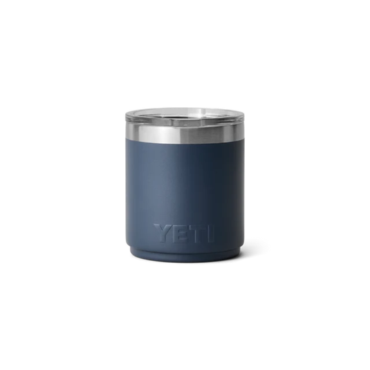 YETI RAMBLER 10oz 296ml LOWBALL CERAMIC LINING WITH MAGSLIDER LID [CLR:NAVY]