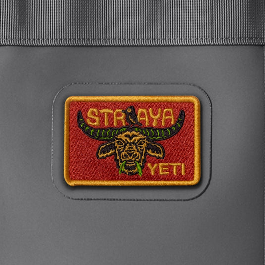 YETI COLLECTORS' PATCHES STRAYA RED