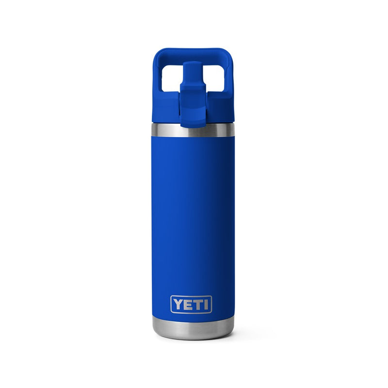 Load image into Gallery viewer, YETI RAMBLER BOTTLE 18oz 532ml WITH STRAW CAP [CLR:ROYAL BLUE]
