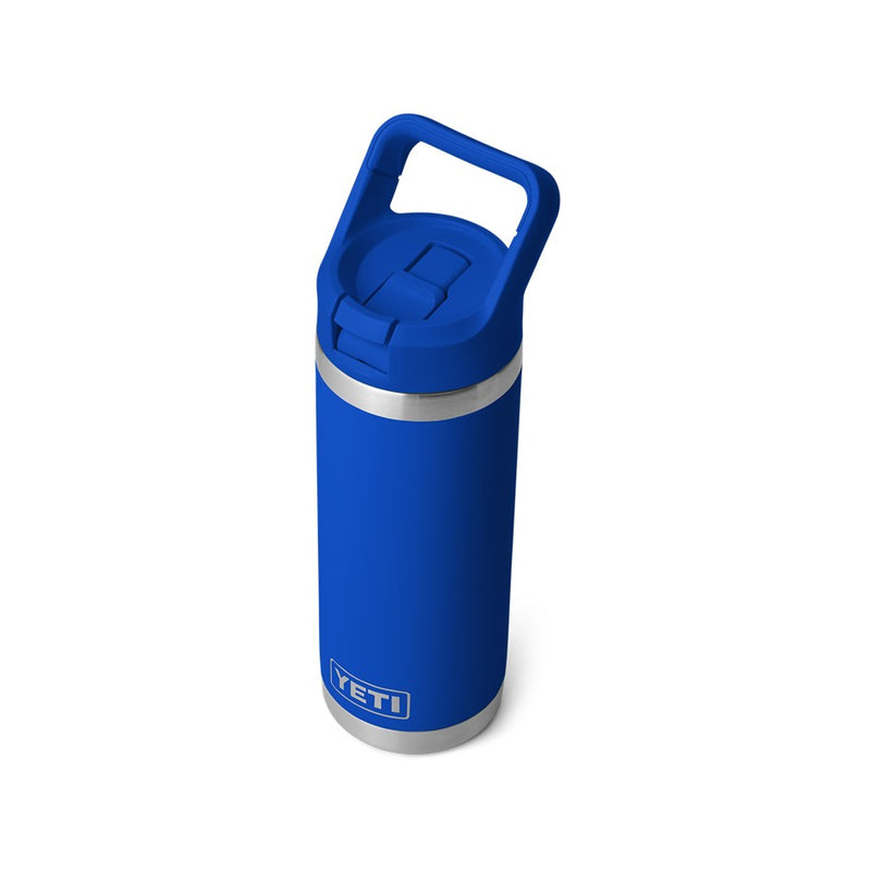 Load image into Gallery viewer, YETI RAMBLER BOTTLE 18oz 532ml WITH STRAW CAP [CLR:ROYAL BLUE]
