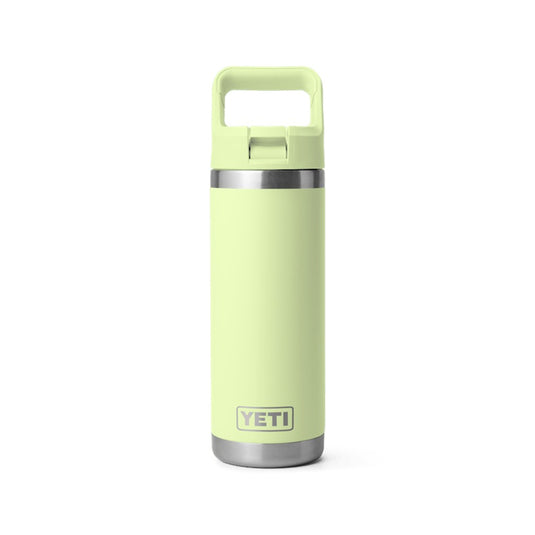 YETI RAMBLER BOTTLE 18oz 532ml WITH STRAW CAP [CLR:GRASSHOPPER]