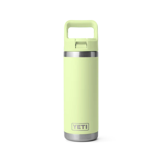YETI RAMBLER BOTTLE 18oz 532ml WITH STRAW CAP [CLR:GRASSHOPPER]
