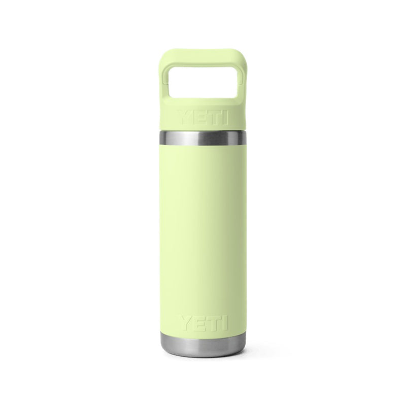 Load image into Gallery viewer, YETI RAMBLER BOTTLE 18oz 532ml WITH STRAW CAP [CLR:GRASSHOPPER]

