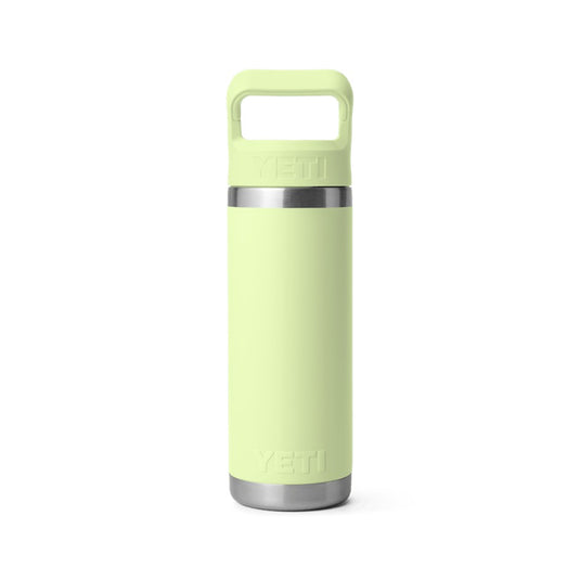 YETI RAMBLER BOTTLE 18oz 532ml WITH STRAW CAP [CLR:GRASSHOPPER]