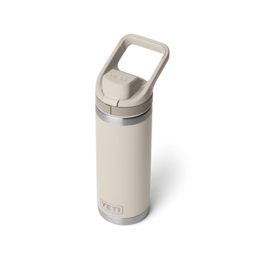 YETI RAMBLER BOTTLE 18oz 532ml WITH FLIP CHUG CAP [CLR:CAPE TAUPE]