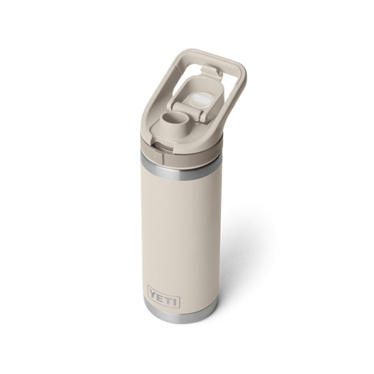 YETI RAMBLER BOTTLE 18oz 532ml WITH FLIP CHUG CAP [CLR:CAPE TAUPE]