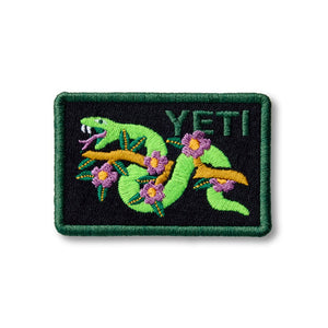 YETI COLLECTORS PATCH TREE SNAKE GRAY