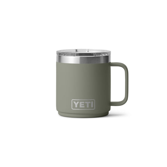 YETI RAMBLER 10oz 296ml STACKABLE MUG CERAMIC LINING [CLR:PAMPA GREEN]