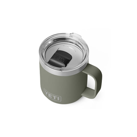 YETI RAMBLER 10oz 296ml STACKABLE MUG CERAMIC LINING [CLR:PAMPA GREEN]