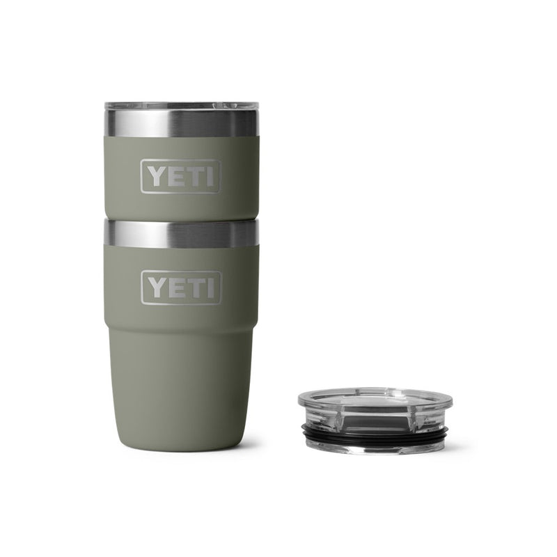 Load image into Gallery viewer, YETI RAMBLER 8oz 236ML STACKABLE CUP CERAMIC LINING [CLR:PAMPA GREEN]
