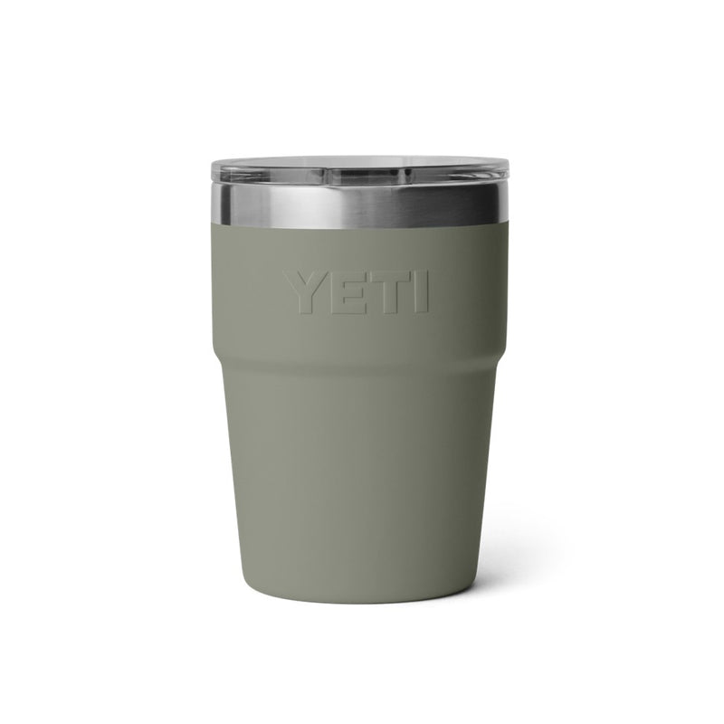 Load image into Gallery viewer, YETI RAMBLER 16oz 473ml STACKABLE CUP [CLR:PAMPA GREEN]

