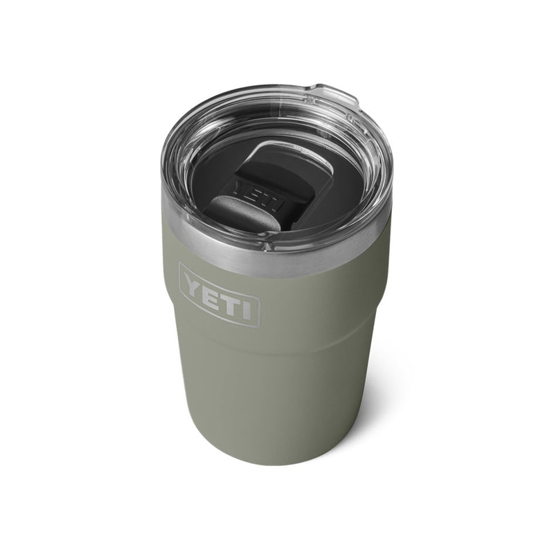 Load image into Gallery viewer, YETI RAMBLER 16oz 473ml STACKABLE CUP [CLR:PAMPA GREEN]
