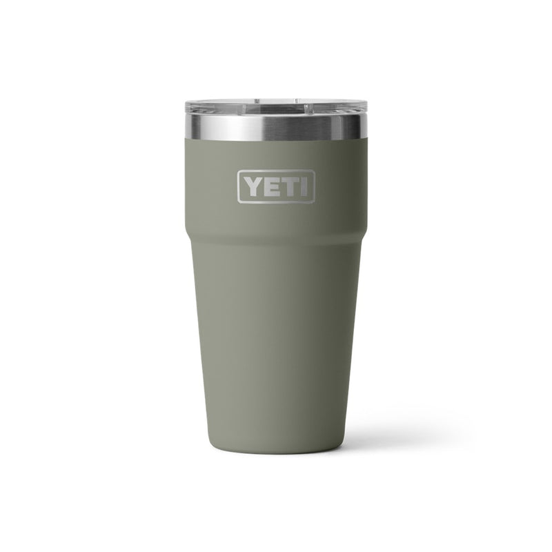 Load image into Gallery viewer, YETI RAMBLER 20oz 591ml STACKABLE CUP [CLR:PAMPA GREEN]
