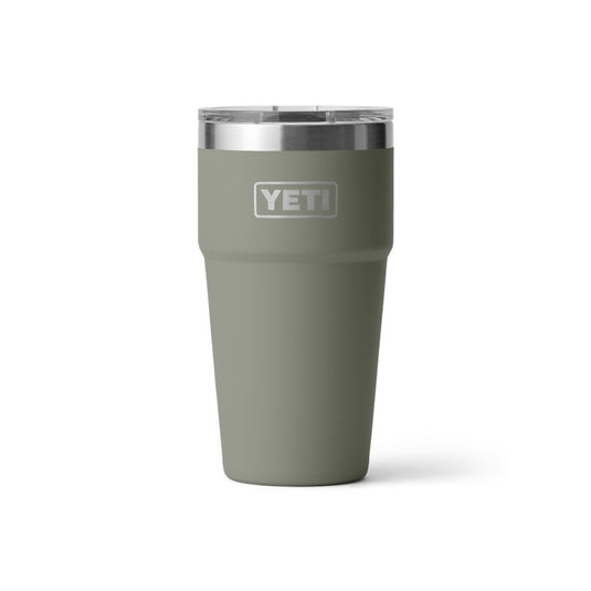 YETI RAMBLER 20oz 591ml STACKABLE CUP [CLR:PAMPA GREEN]