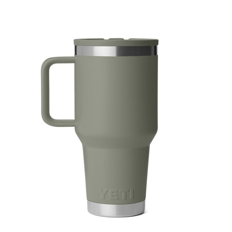 Load image into Gallery viewer, YETI RAMBLER R30oz 887ML TRAVEL MUG [CLR:PAMPA GREEN]
