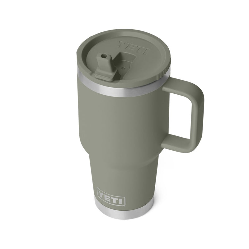 Load image into Gallery viewer, YETI RAMBLER R30oz 887ML TRAVEL MUG [CLR:PAMPA GREEN]
