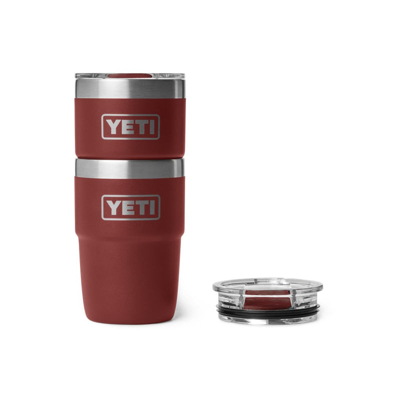 Load image into Gallery viewer, YETI RAMBLER 8oz 236ML STACKABLE CUP CERAMIC LINING [CLR:STAG RED]

