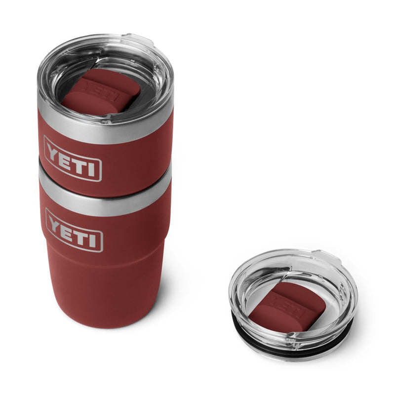 Load image into Gallery viewer, YETI RAMBLER 8oz 236ML STACKABLE CUP CERAMIC LINING [CLR:STAG RED]
