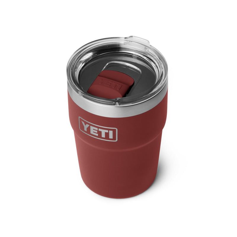 Load image into Gallery viewer, YETI RAMBLER 16oz 473ml STACKABLE CUP [CLR:STAG RED]
