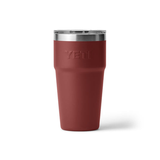 YETI RAMBLER 20oz 591ml STACKABLE CUP [CLR:STAG RED]