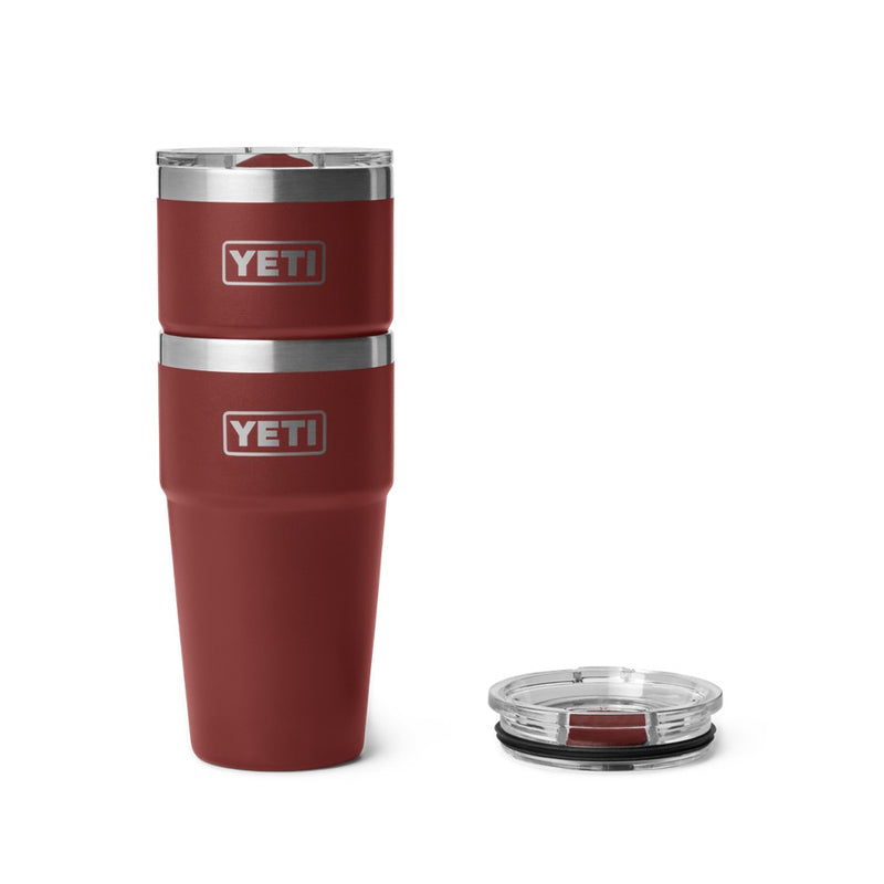 Load image into Gallery viewer, YETI RAMBLER 20oz 591ml STACKABLE CUP [CLR:STAG RED]
