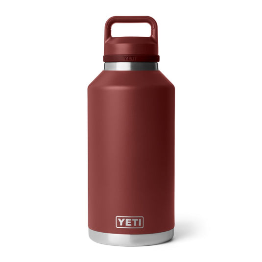YETI RAMBLER BOTTLE 64oz 1.9L WITH CHUG CAP [CLR:STAG RED]