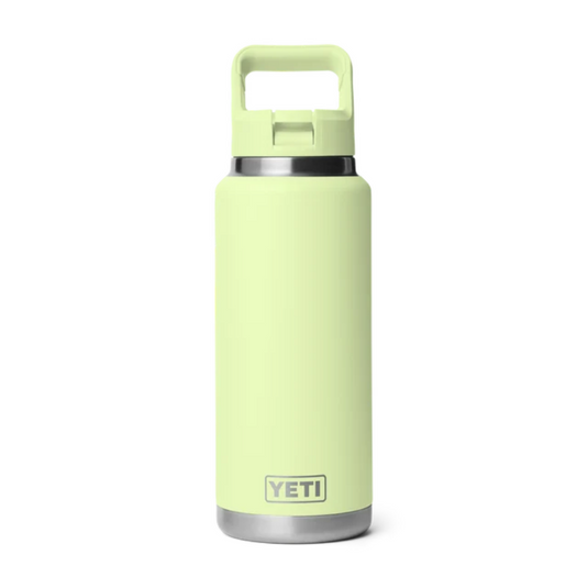 YETI RAMBLER BOTTLE 36oz 1065ML WITH STRAW CAP [CLR:GRASSHOPPER]