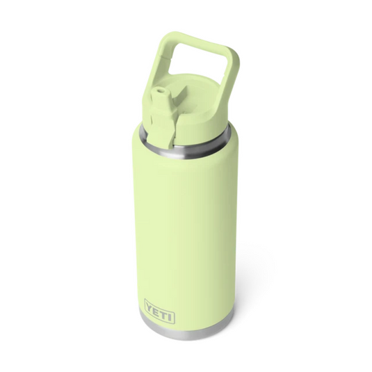 YETI RAMBLER BOTTLE 36oz 1065ML WITH STRAW CAP [CLR:GRASSHOPPER]