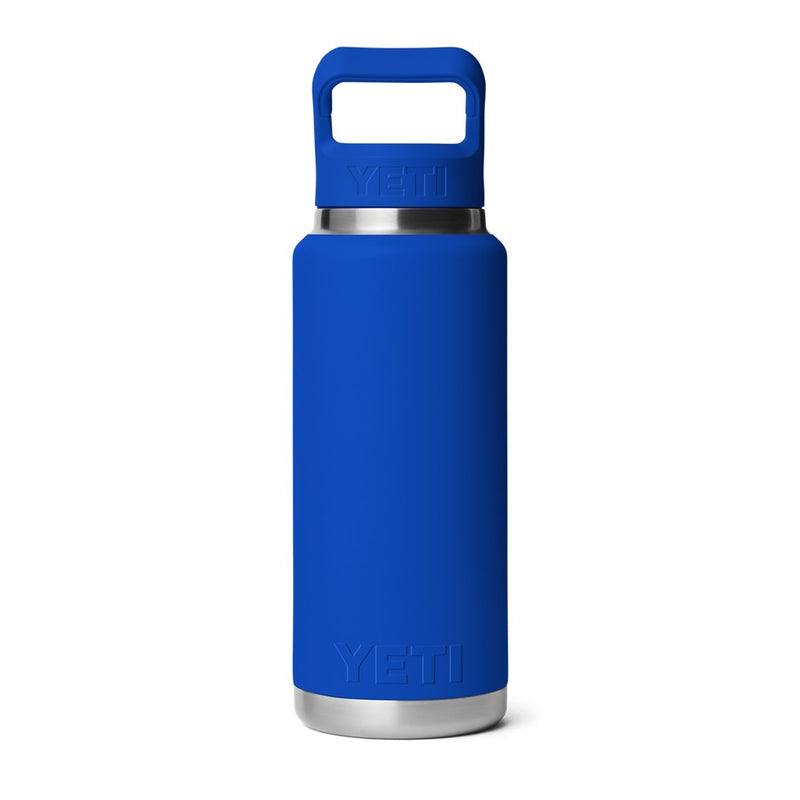 Load image into Gallery viewer, YETI RAMBLER BOTTLE 36oz 1065ML WITH STRAW CAP [CLR:ROYAL BLUE]
