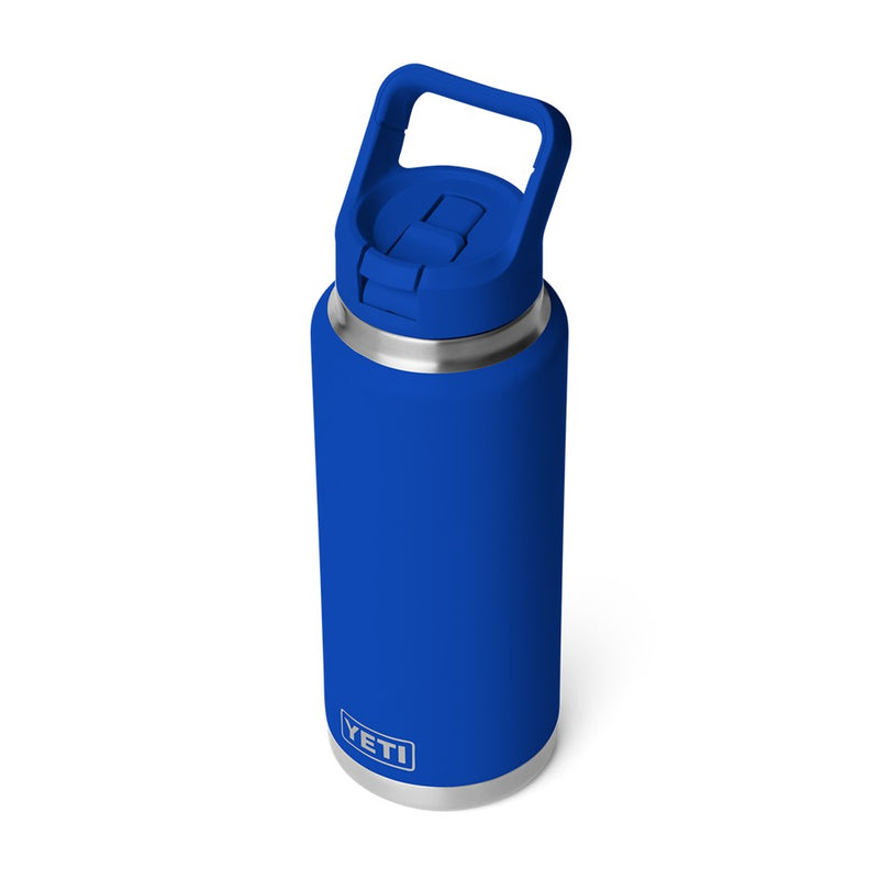 Load image into Gallery viewer, YETI RAMBLER BOTTLE 36oz 1065ML WITH STRAW CAP [CLR:ROYAL BLUE]

