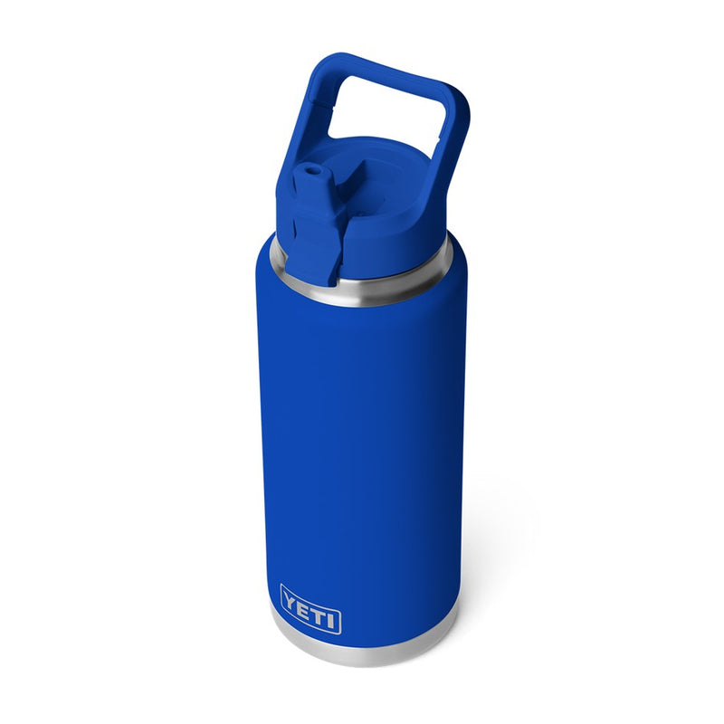 Load image into Gallery viewer, YETI RAMBLER BOTTLE 36oz 1065ML WITH STRAW CAP [CLR:ROYAL BLUE]
