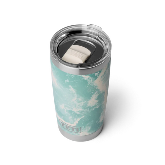 YETI RAMBLER 20oz 591ML TUMBLER WITH MAGSLIDER LID [CLR:SEA VIEW]