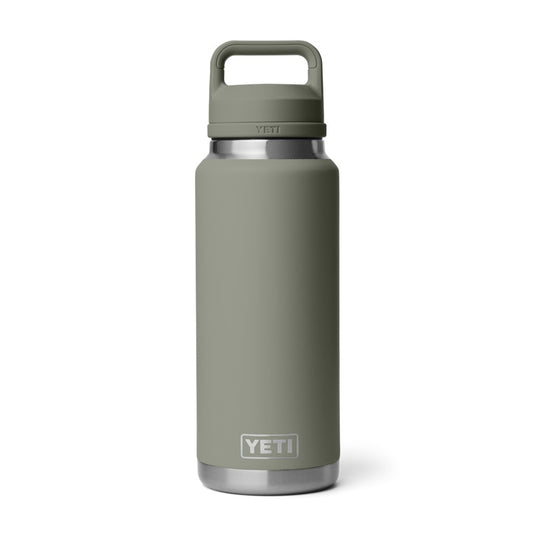 YETI RAMBLER BOTTLE 36oz 1065ML WITH CHUG CAP [CLR:PAMPA GREEN]