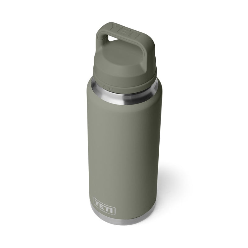 Load image into Gallery viewer, YETI RAMBLER BOTTLE 36oz 1065ML WITH CHUG CAP [CLR:PAMPA GREEN]
