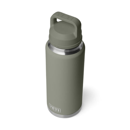YETI RAMBLER BOTTLE 36oz 1065ML WITH CHUG CAP [CLR:PAMPA GREEN]
