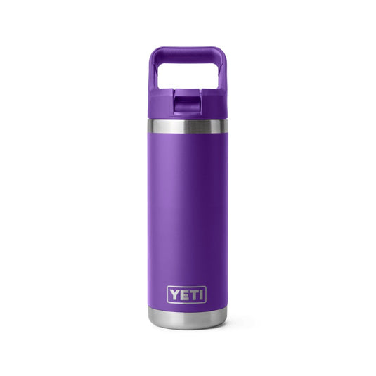 YETI RAMBLER BOTTLE 18oz 532ml WITH STRAW CAP [CLR:PACE PURPLE]