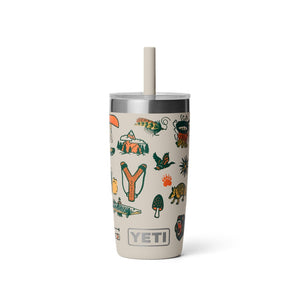 YETI RAMBLER JR 10oz 296ML TUMBLER [CLR:CAPE SUMMER CAMP]