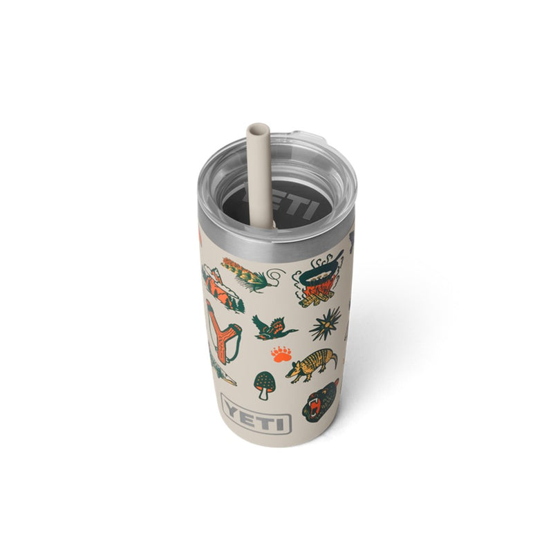 Load image into Gallery viewer, YETI RAMBLER JR 10oz 296ML TUMBLER [CLR:CAPE SUMMER CAMP]
