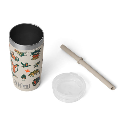 YETI RAMBLER JR 10oz 296ML TUMBLER [CLR:CAPE SUMMER CAMP]