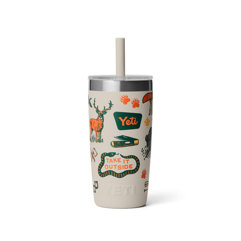 Load image into Gallery viewer, YETI RAMBLER JR 10oz 296ML TUMBLER [CLR:CAPE SUMMER CAMP]
