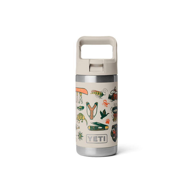 Load image into Gallery viewer, YETI RAMBLER JR 12oz 354ML KIDS BOTTLE [CLR:CAPE SUMMER CAMP]
