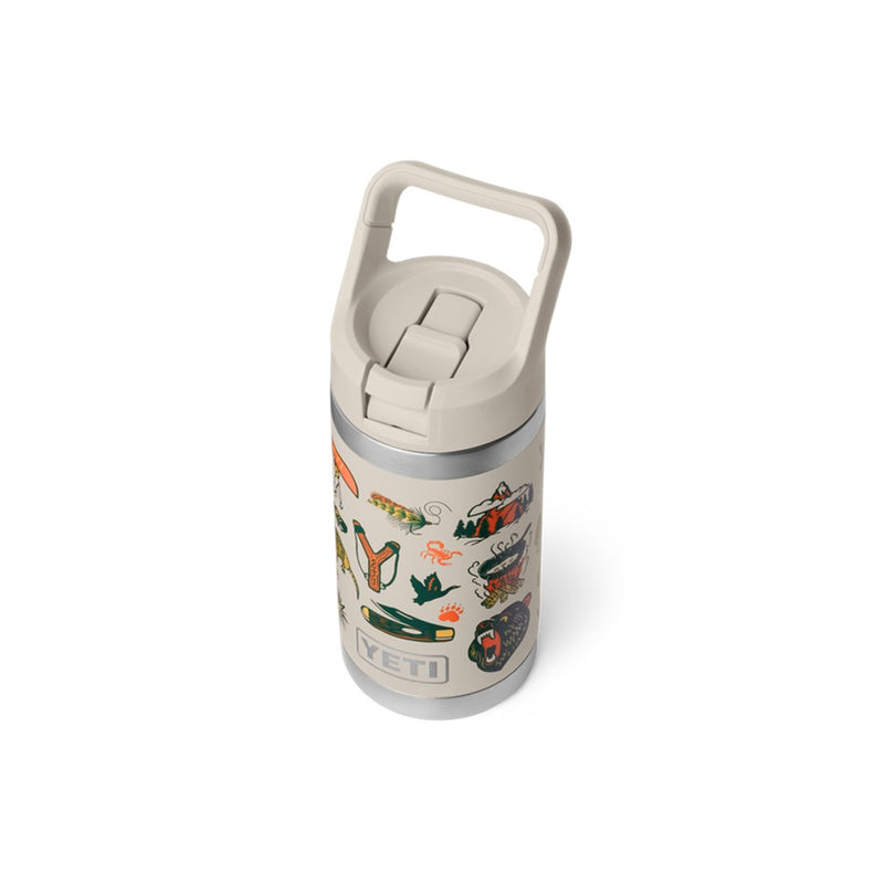 Load image into Gallery viewer, YETI RAMBLER JR 12oz 354ML KIDS BOTTLE [CLR:CAPE SUMMER CAMP]
