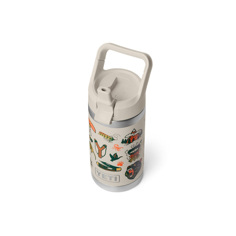 Load image into Gallery viewer, YETI RAMBLER JR 12oz 354ML KIDS BOTTLE [CLR:CAPE SUMMER CAMP]
