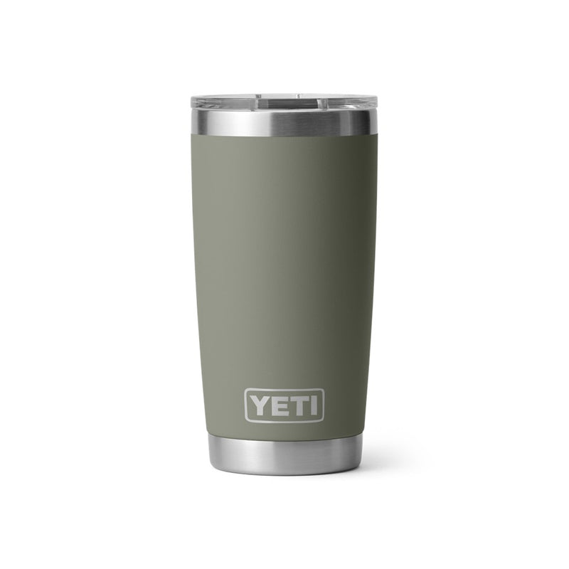 Load image into Gallery viewer, YETI RAMBLER 20oz 591ML TUMBLER WITH MAGSLIDER LID [CLR:PAMPA GREEN]

