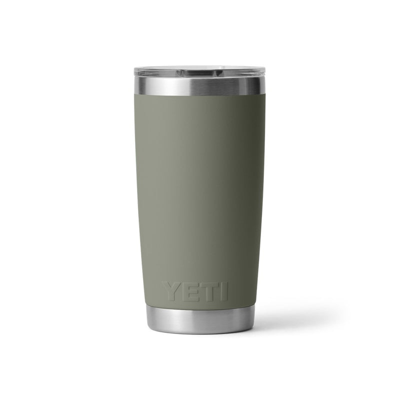 Load image into Gallery viewer, YETI RAMBLER 20oz 591ML TUMBLER WITH MAGSLIDER LID [CLR:PAMPA GREEN]
