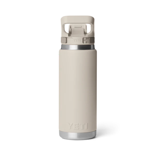 YETI RAMBLER BOTTLE 26oz 760ml WITH FLIP CHUG CAP [CLR:CAPE TAUPE]
