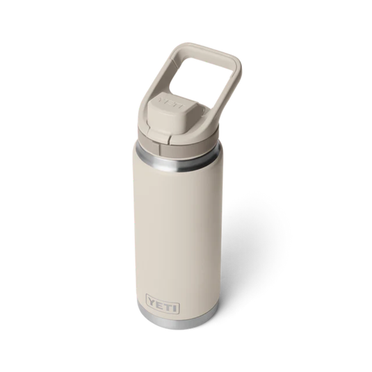 YETI RAMBLER BOTTLE 26oz 760ml WITH FLIP CHUG CAP [CLR:CAPE TAUPE]