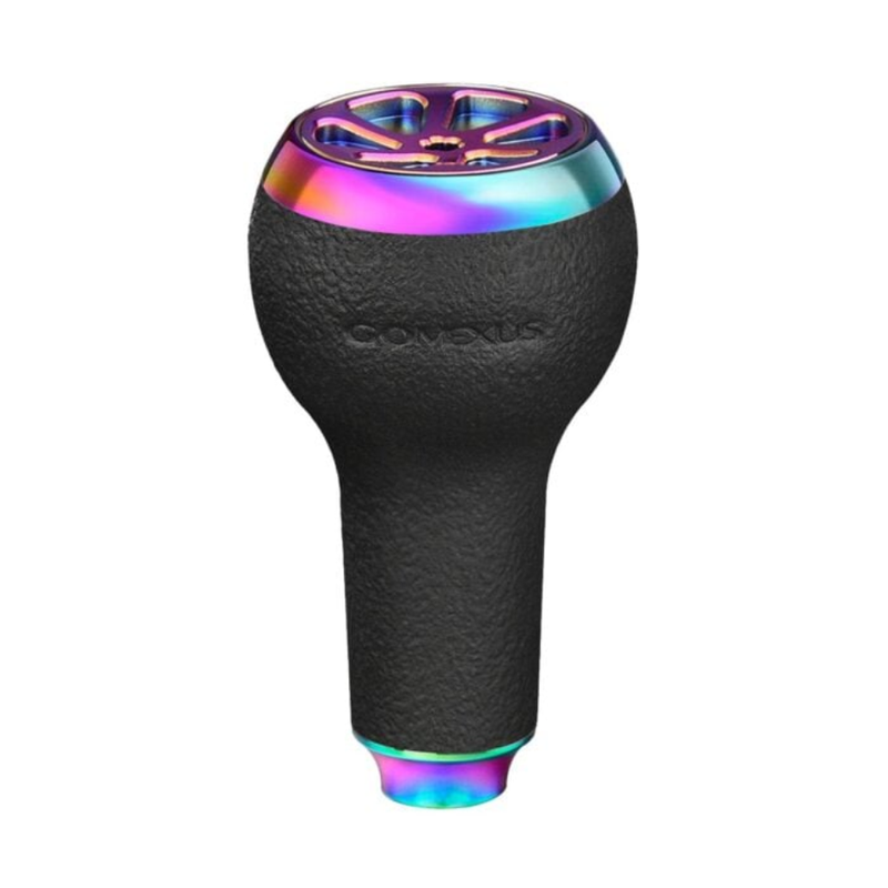 Load image into Gallery viewer, GOMEXUS 27MM TPE REEL POWER KNOB [CLR:BLACK AURORA]
