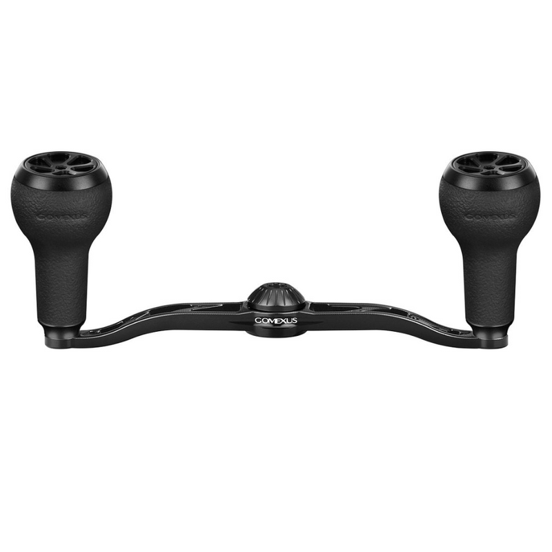 Load image into Gallery viewer, GOMEXUS 120MM ALUMINIUM BAITCAST HANDLE TPE 27MM [SZ:8X5 CLR:BLACK]
