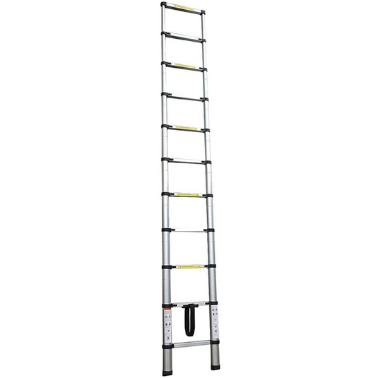 AUSTRALIAN RV TELESCOPIC ALUMINIUM LADDER 3.2M